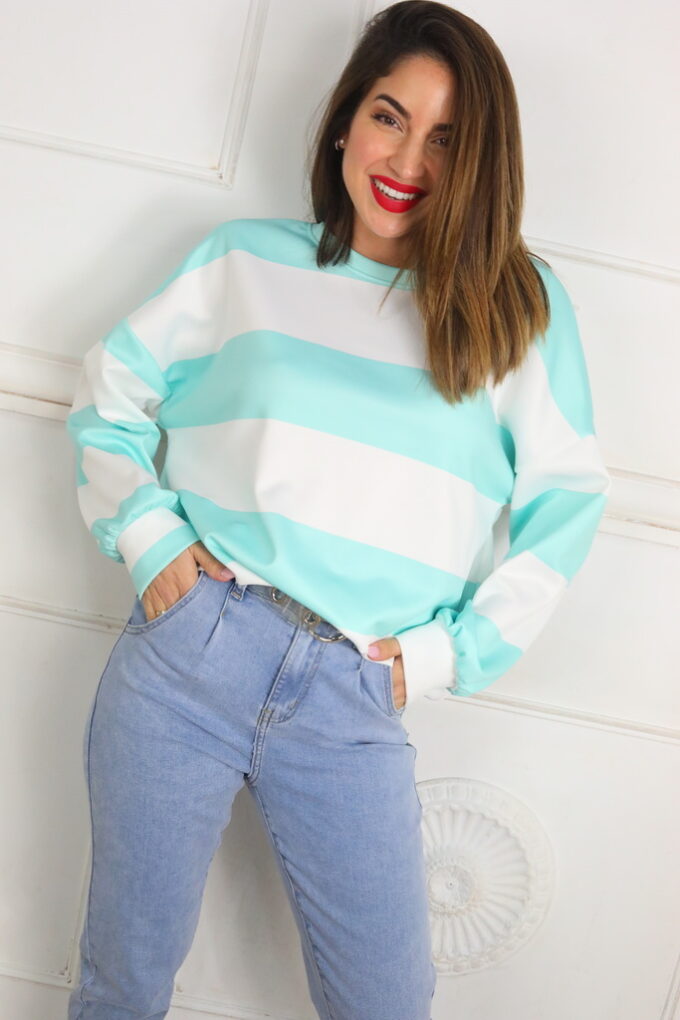 Sudadera Rayas