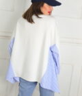 Sudadera Con Tela Camisa - Imagen 4