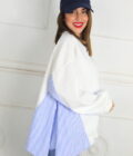 Sudadera Con Tela Camisa - Imagen 6