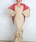 Vestido Flamenco Liso - Imagen 8