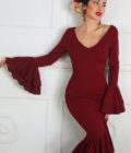 Vestido Flamenco Liso