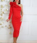 Vestido Asimétrico Cóctel