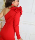 Vestido Asimétrico Cóctel - Imagen 5