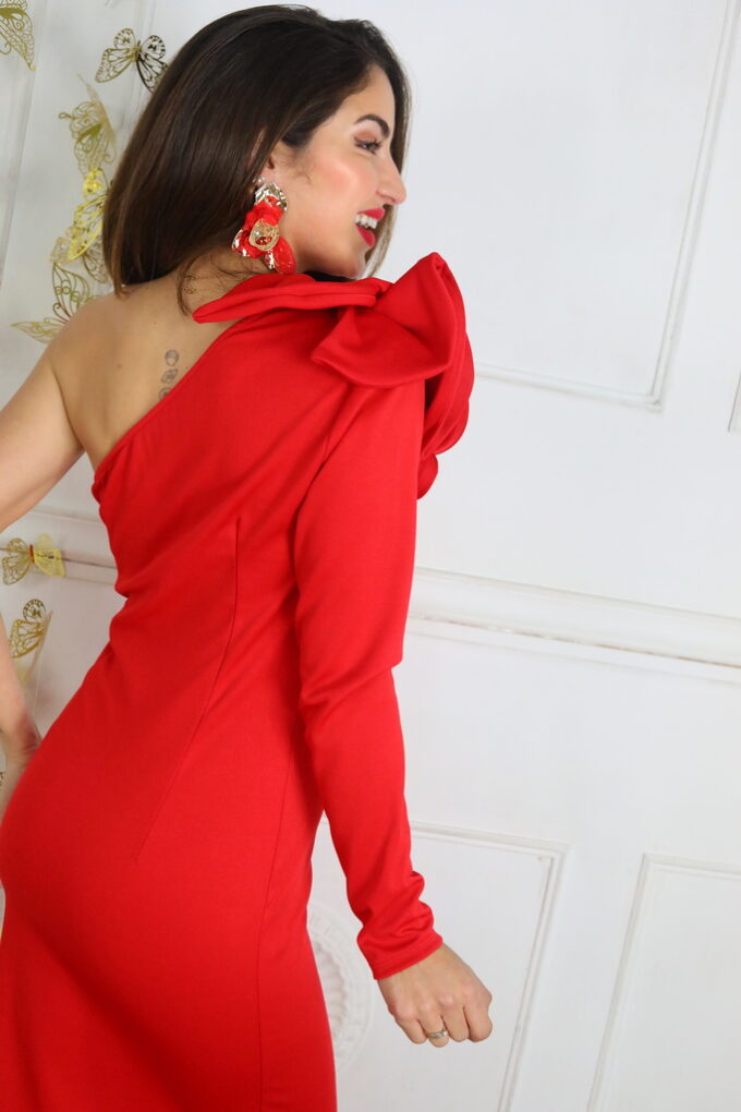 Vestido Asimétrico Cóctel