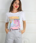 Camiseta Estampada Car