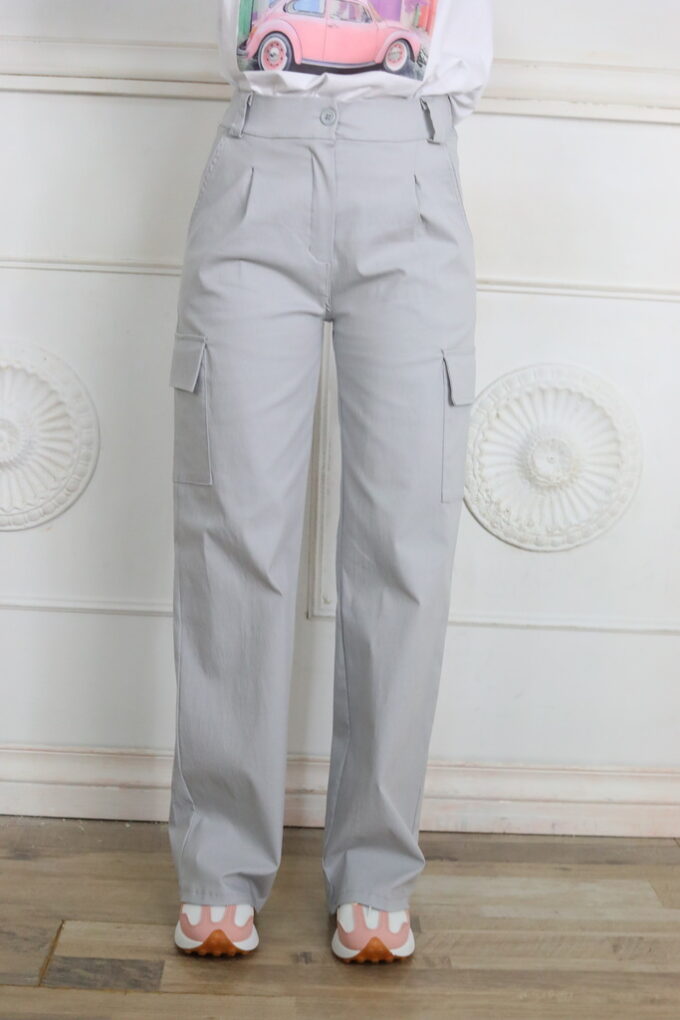 Pantalon Cargo Ancho