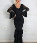 Vestido Flamenco Encaje - Imagen 8