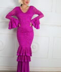 Vestido Flamenco Encaje - Imagen 2