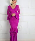 Vestido Flamenco Encaje - Imagen 5