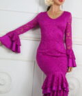 Vestido Flamenco Encaje - Imagen 3