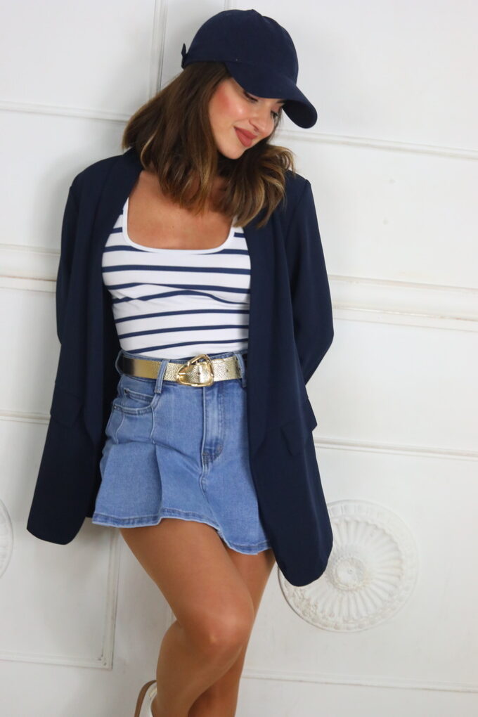 Blazer Manga Fruncida