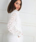 Vestido Camisero Perforado - Imagen 5