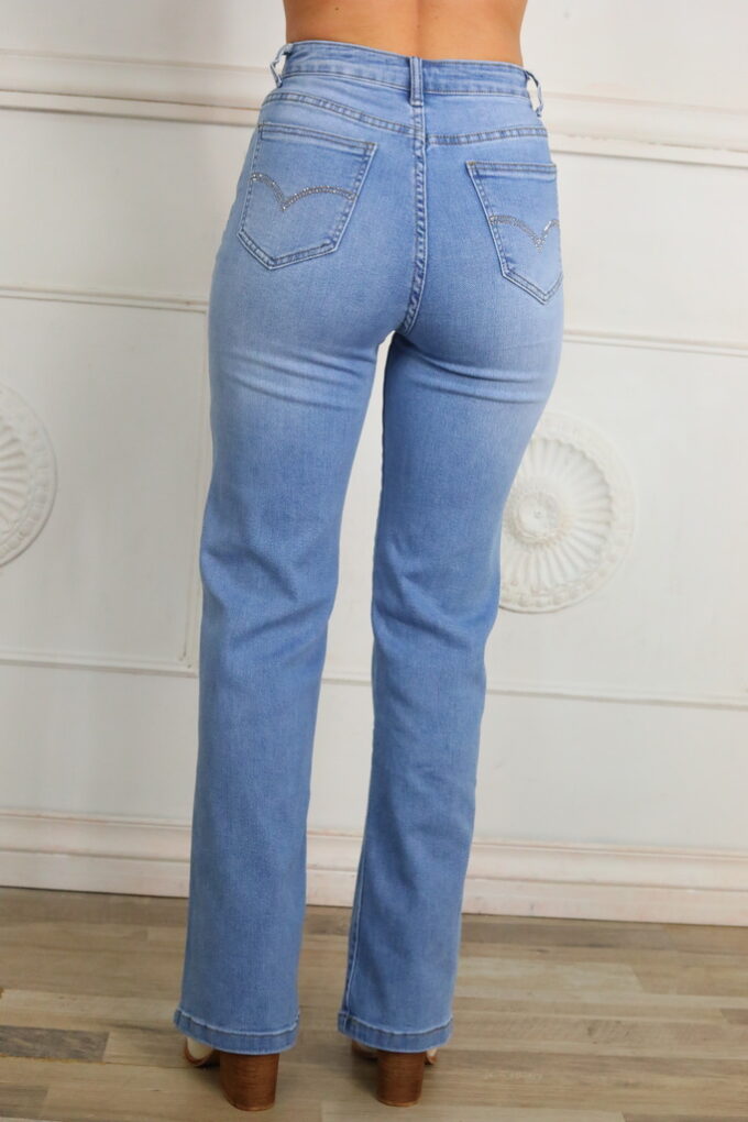 Vaquero Cropped Brillos