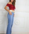 Vaquero Cropped Brillos
