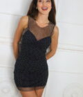Vestido Red Brillos - Imagen 3
