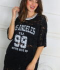 Camiseta Encaje Los Ángeles