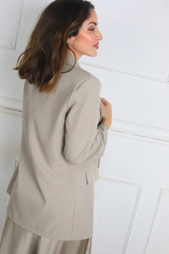 Blazer Manga Fruncida