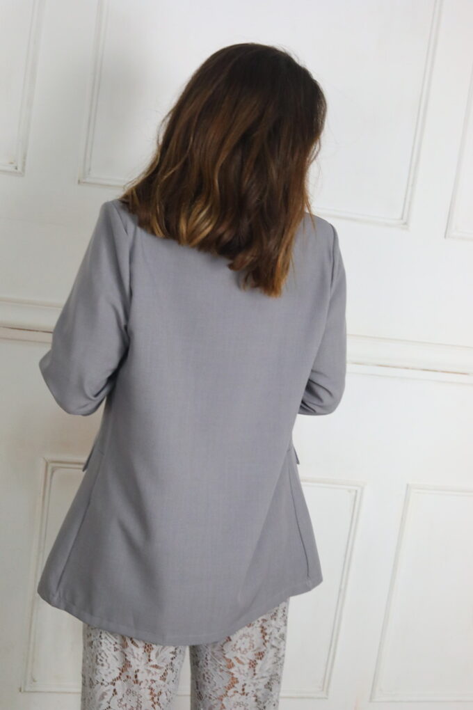 Blazer Manga Fruncida