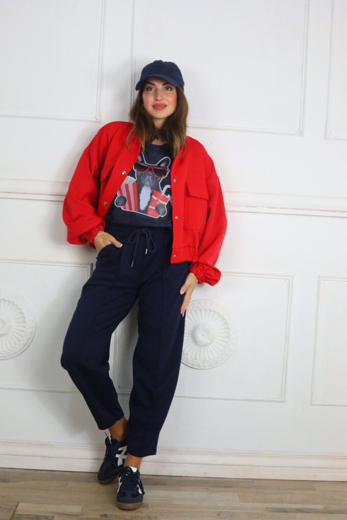 Pantalon Algodón Sport - Única, Azul oscuro