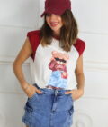 Camiseta Estampado Oso - Imagen 2