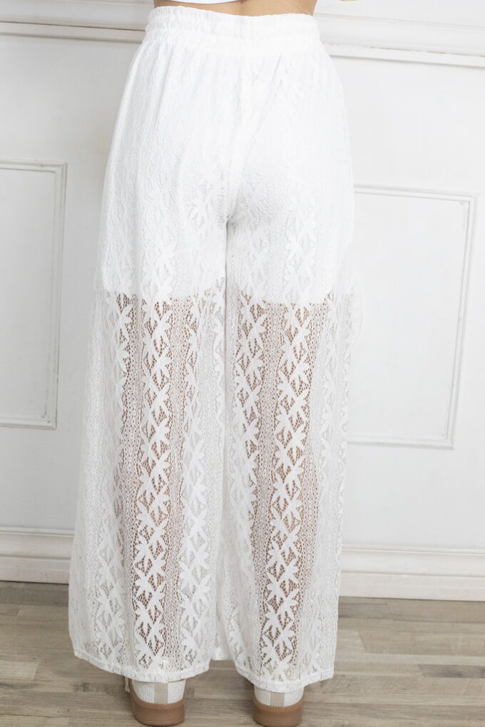 Pantalon Encaje Con Forro