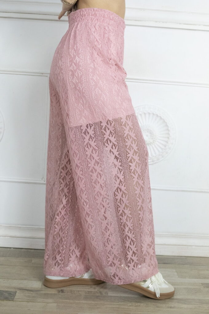 Pantalon Encaje Con Forro