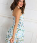 Vestido Perforado Brillos - Imagen 3