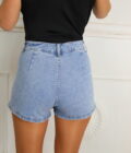 Falda-Pantalón Vaquera Brillos - Imagen 5