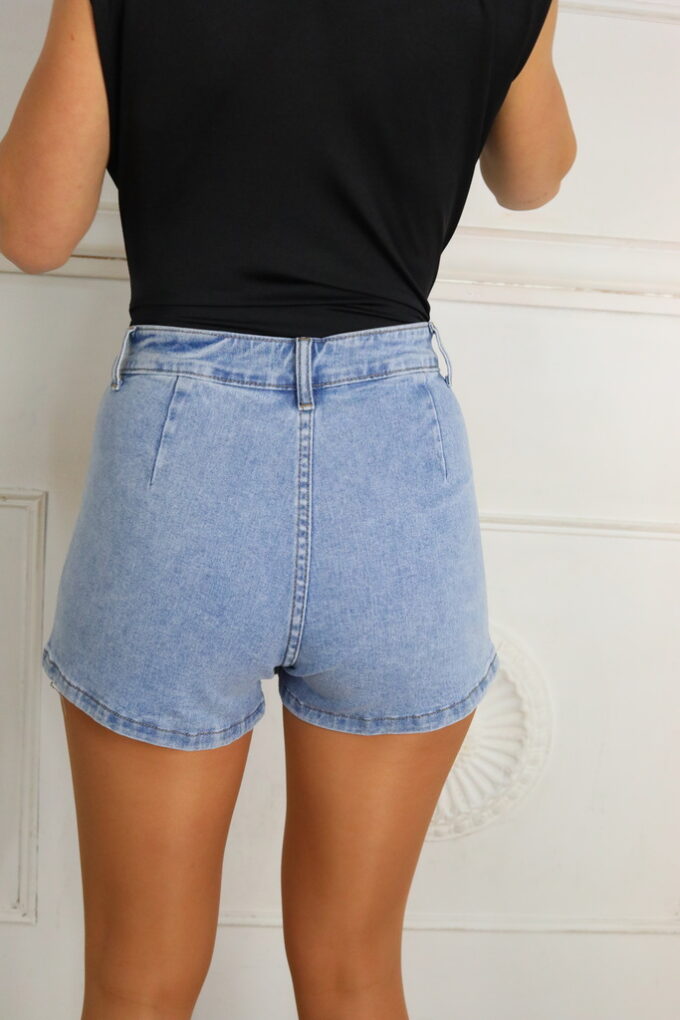 Falda-Pantalón Vaquera Brillos