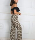 Pantalon Estampado Campana - Imagen 2