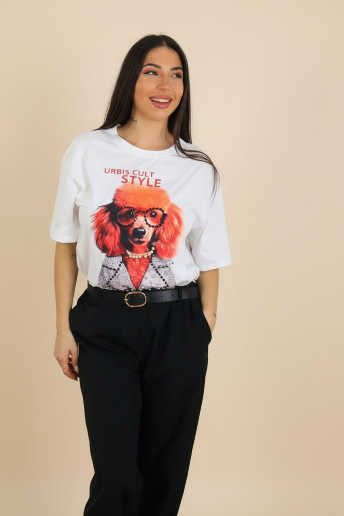 Camiseta Estampada Brillos