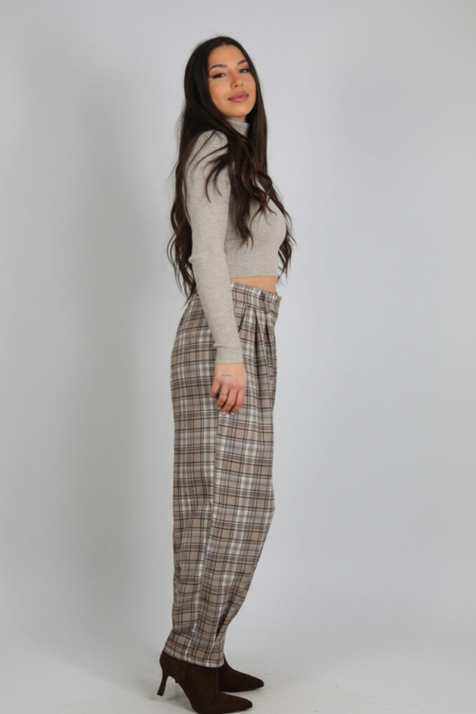 Pantalon Balloon Cuadros