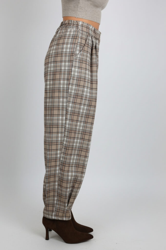 Pantalon Balloon Cuadros