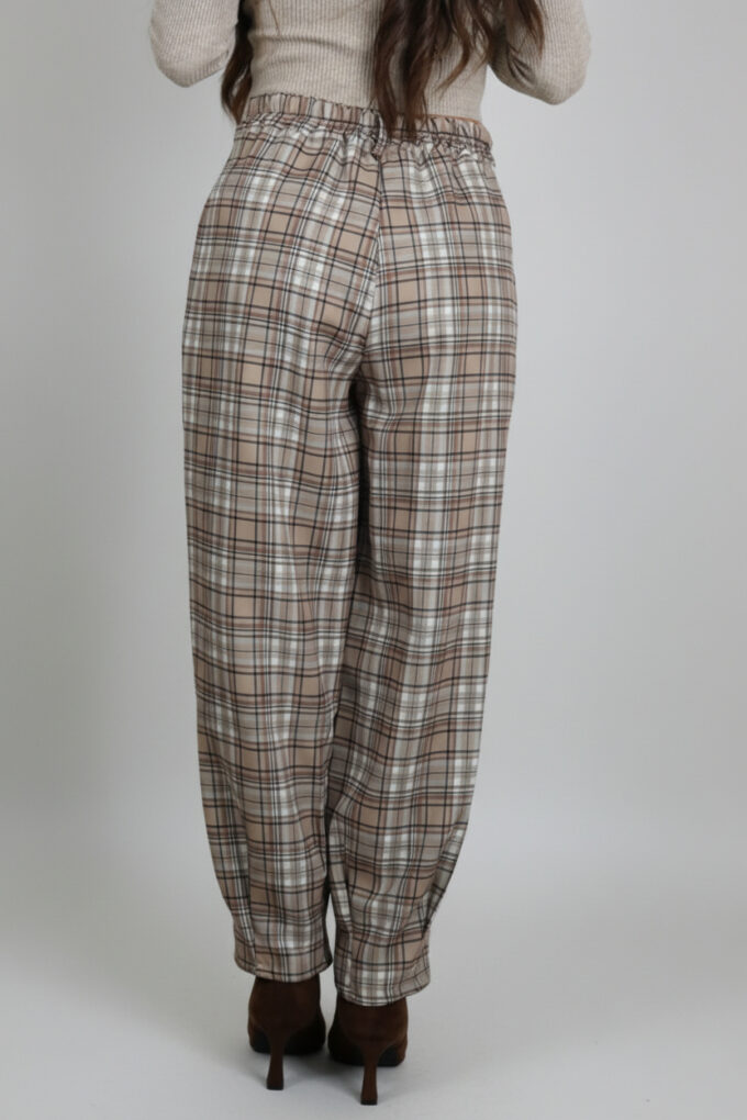 Pantalon Balloon Cuadros