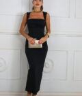 Vestido Cascos Licra