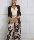 Pantalón Palazzo Estampado - Imagen 9