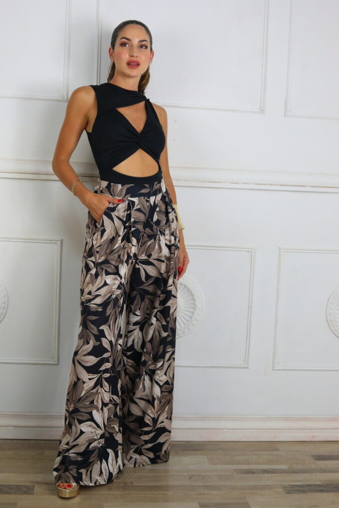 Pantalón Palazzo Estampado