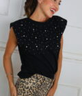 Camiseta Hombreras Brillos - Imagen 10
