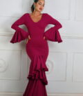 Vestido Flamenco Triple Volante - Imagen 2