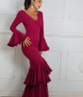 Vestido Flamenco Triple Volante - Imagen 3