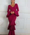Vestido Flamenco Triple Volante