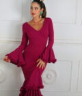 Vestido Flamenco Triple Volante - Imagen 6