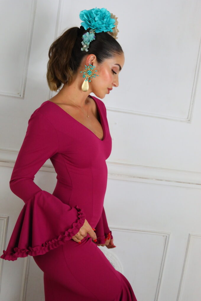 Vestido Flamenco Triple Volante