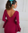 Vestido Flamenco Triple Volante - Imagen 5