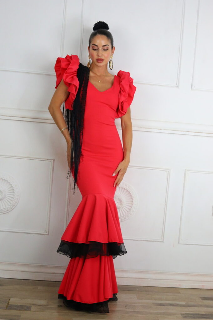 Vestido Flamenco Tull