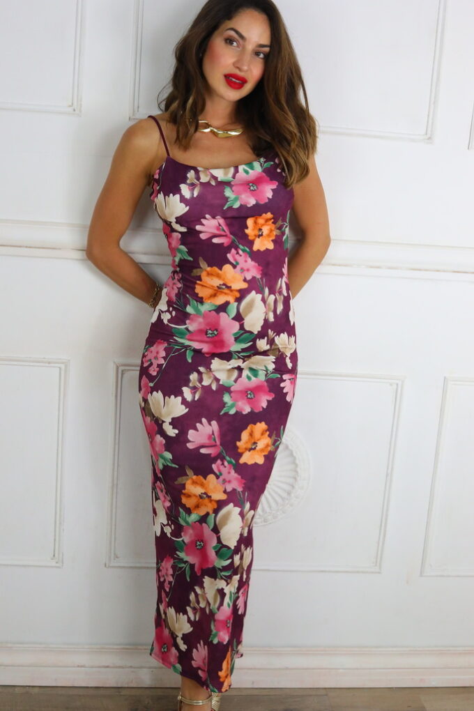 Vestido Canalé Estampado