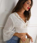 Top Blusa Bordada - Imagen 2