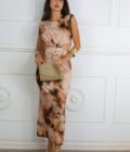 Vestidos Hebilla Estampado
