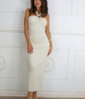 Vestido Licra Fruncido