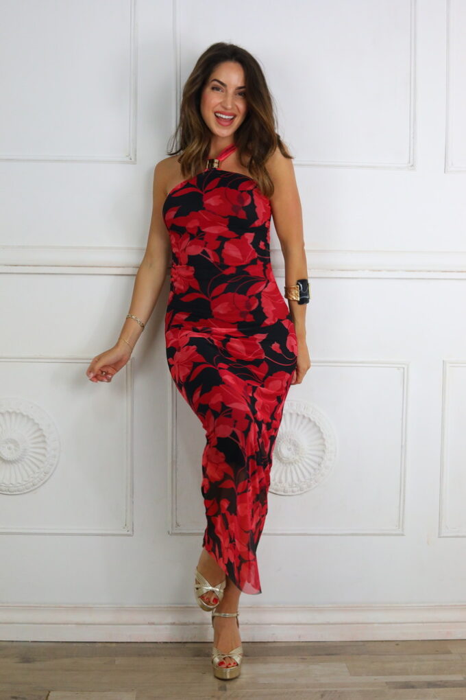 Vestido Red Estampado